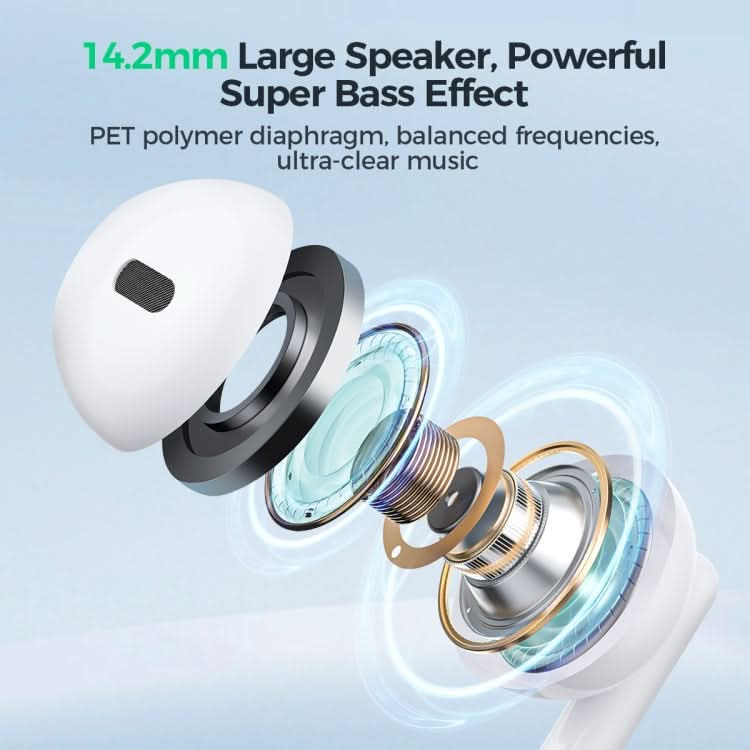 JOYROOM JR-EW01 3.5mm Half In-Ear Wired Earphone, Length: 1.2m