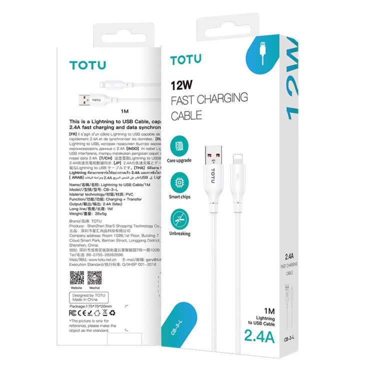 TOTU CB-3 Series USB to Micro USB Fast Charge Data Cable My Store