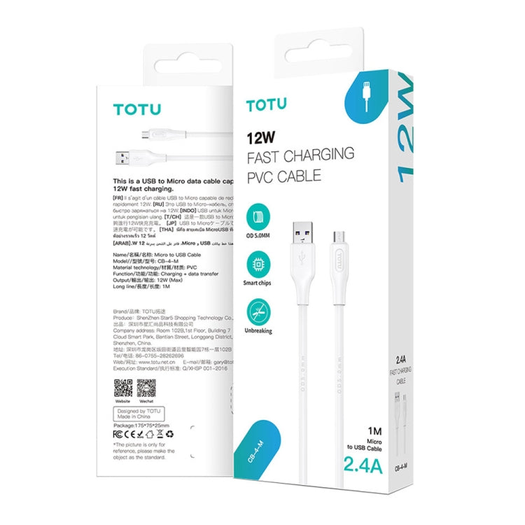 TOTU CB-4 Series USB to USB-C / Type-C Fast Charge Data Cable My Store