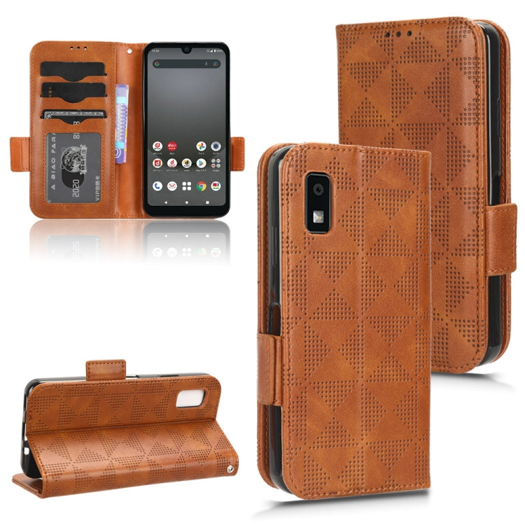 Symmetrical Triangle Pattern Leather Phone Case My Store