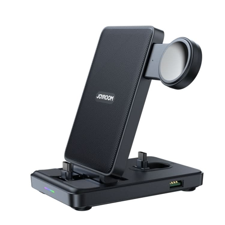 JOYROOM JR-WQS01 4 in 1 Wireless Charging Stand For Type-C Cellphone&Earphone / Samsung Watch Series