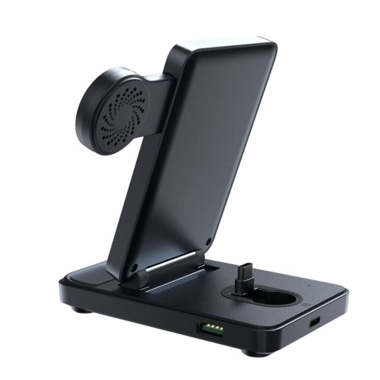 JOYROOM JR-WQS01 4 in 1 Wireless Charging Stand For Type-C Cellphone&Earphone / Samsung Watch Series