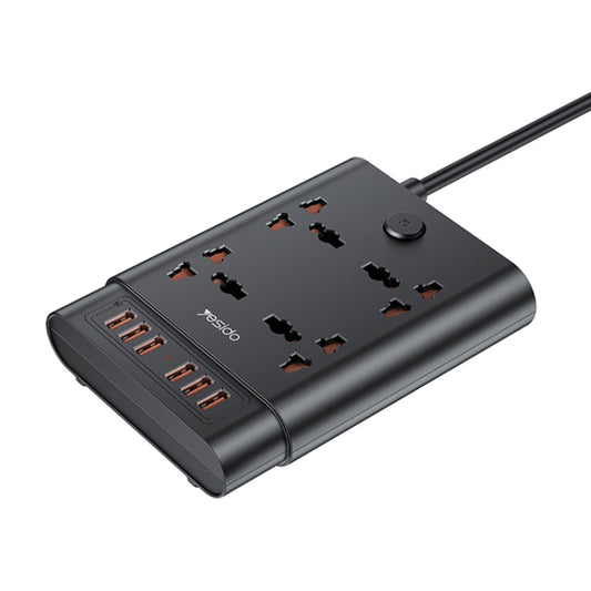 Yesido MC-08 4 Ports + 6 USB Ports 2650W Multi-functional High Power Socket