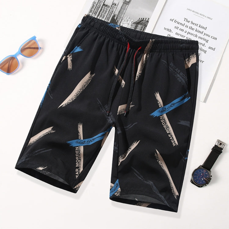 Men Summer Thin Straight Leg Casual Shorts, Series 1