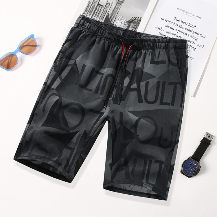 Men Summer Thin Straight Leg Casual Shorts, Series 1