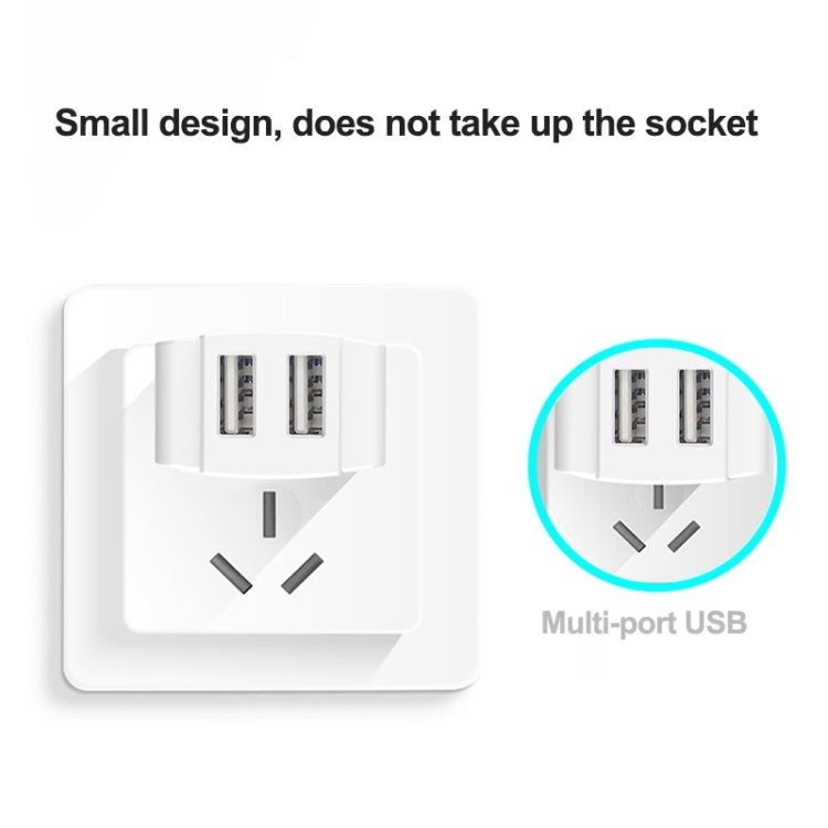 Yesido YC-21 USB Dual Port Travel Fast Charger