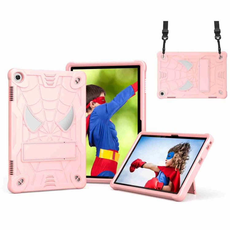 Spider Texture Silicone Hybrid PC Tablet Case with Shoulder Strap My Store