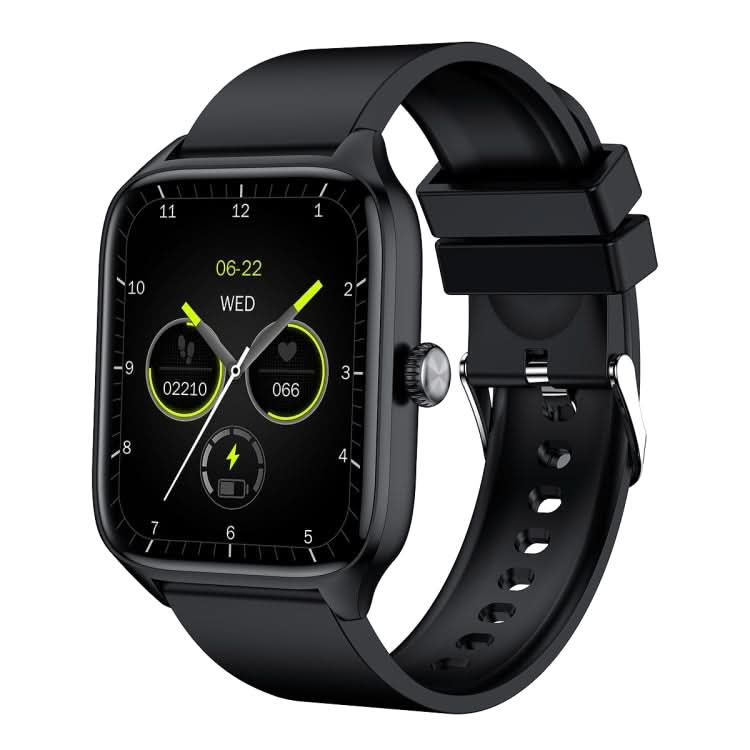 T19 Pro 1.96 inch IP67 Waterproof Silicone Band Smart Watch, Supports Dual-mode Bluetooth Call / Heart Rate Monitoring