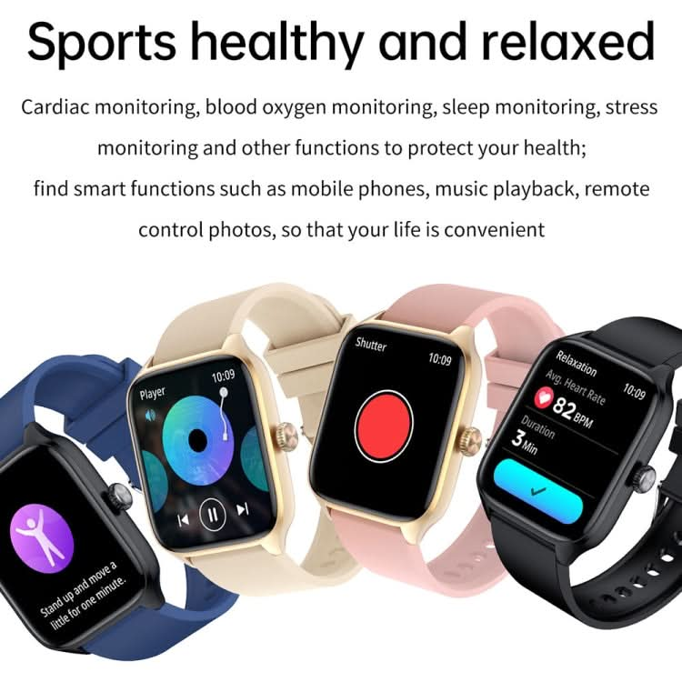 T19 Pro 1.96 inch IP67 Waterproof Silicone Band Smart Watch, Supports Dual-mode Bluetooth Call / Heart Rate Monitoring