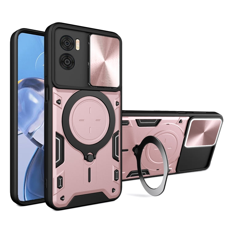 CD Texture Sliding Camshield Magnetic Holder Phone Case, Series 3 My Store