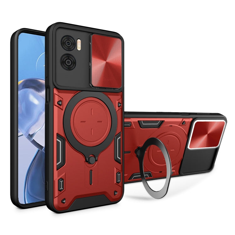 CD Texture Sliding Camshield Magnetic Holder Phone Case, Series 3 My Store