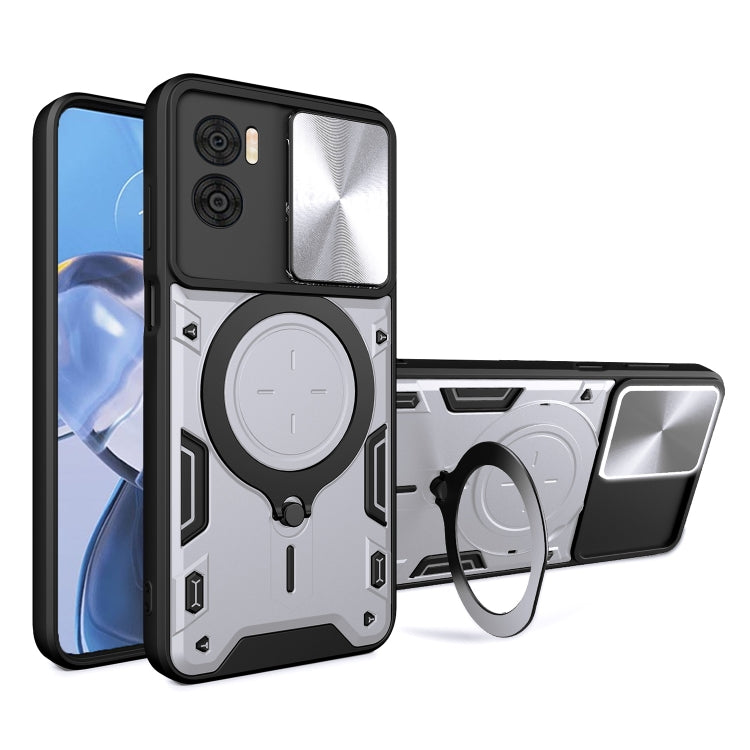 CD Texture Sliding Camshield Magnetic Holder Phone Case, Series 3 My Store