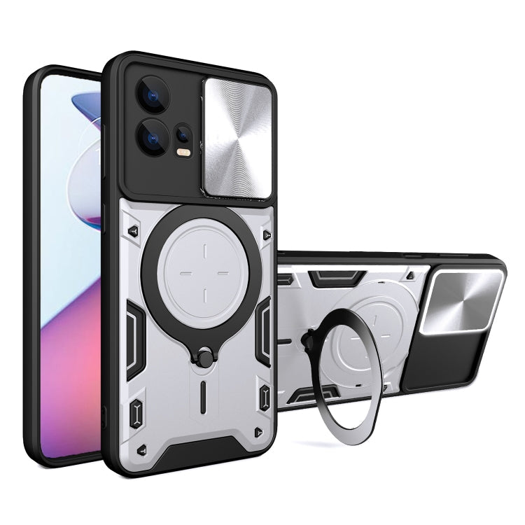 CD Texture Sliding Camshield Magnetic Holder Phone Case, Series 2 My Store