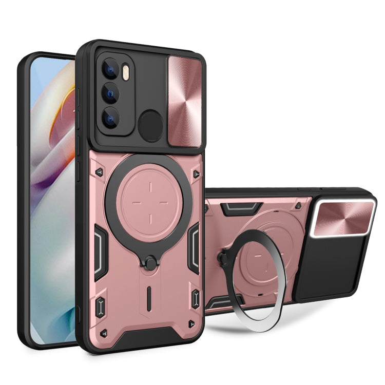 CD Texture Sliding Camshield Magnetic Holder Phone Case, Series 3 My Store