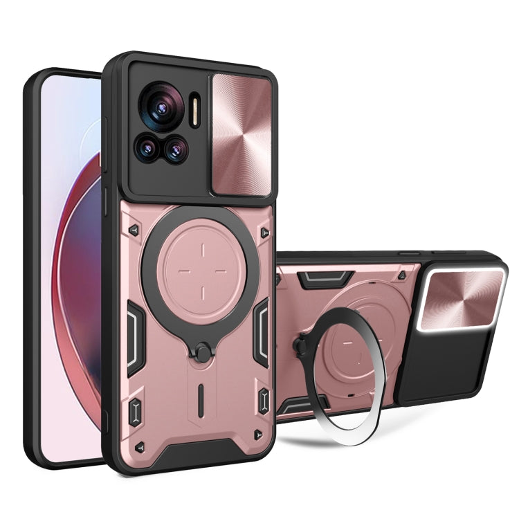 CD Texture Sliding Camshield Magnetic Holder Phone Case, Series 4 My Store