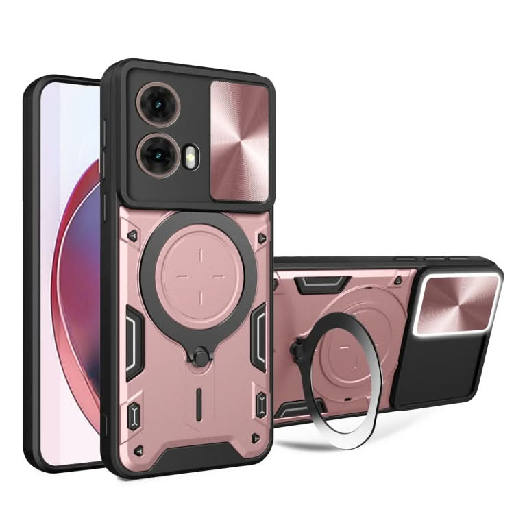 CD Texture Sliding Camshield Magnetic Holder Phone Case, Series 1 My Store