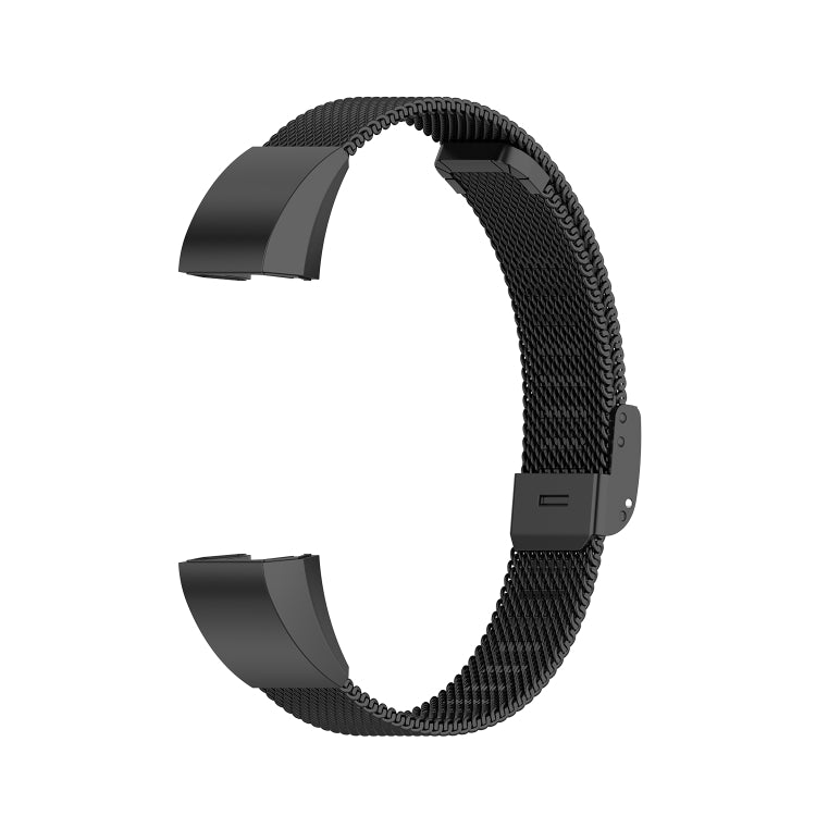 For Fitbit Alta / Alta HR / ACE Watch Button Mesh Metal Replacement Strap Watchband