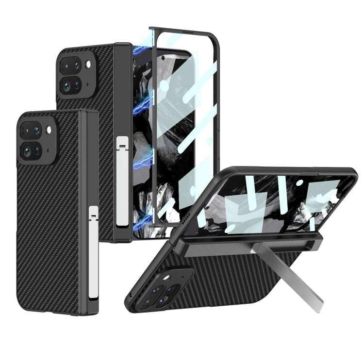 GKK Integrated Fold Hinge Leather Phone Case with Holder My Store