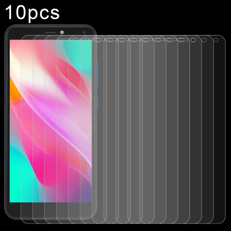 10pcs 0.26mm 9H 2.5D Tempered Glass Film