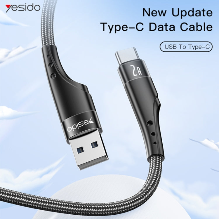 YESIDO CA109 3m 2A USB to USB-C / Type-C Charging Data Cable