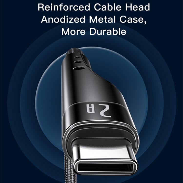 YESIDO CA109 3m 2A USB to USB-C / Type-C Charging Data Cable