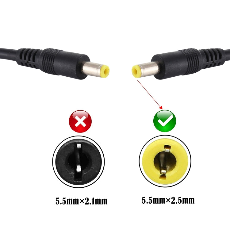 DC Power Plug 5.5 x 2.5mm Male to Male Adapter Connector Cable