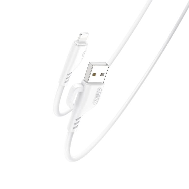 YESIDO CA105 1.2m 2.4A USB to 8 Pin Charging Data Cable with Hook