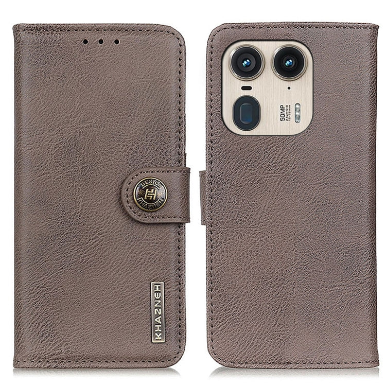 KHAZNEH Cowhide Texture Flip Leather Phone Case, Series 3 My Store