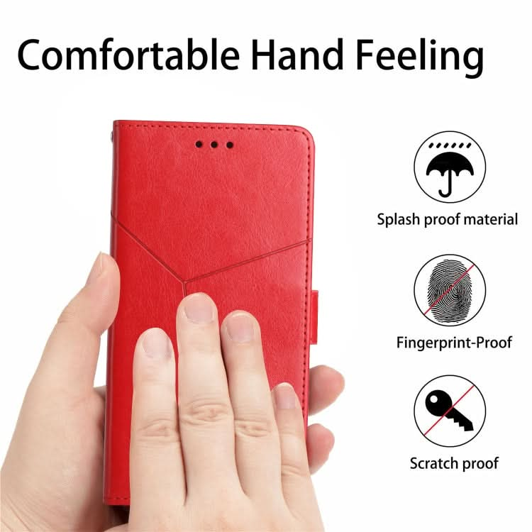 HT01 Y-shaped Pattern Flip Leather Phone Case, Series 2