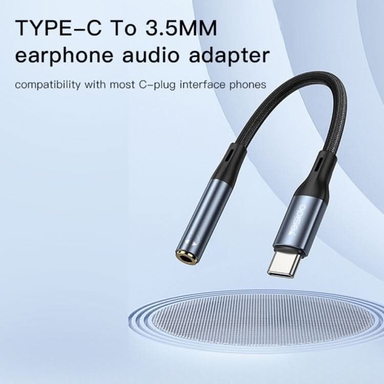 Yesido YAU38 Type-C to 3.5mm Female Audio Adapter