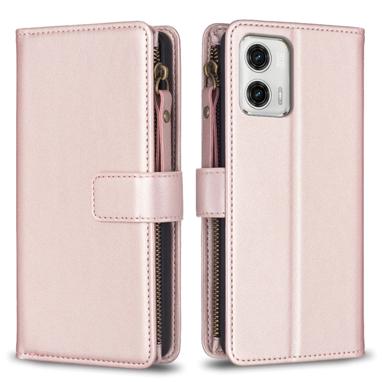 9 Card Slots Zipper Wallet Leather Flip Phone Case-Reluova