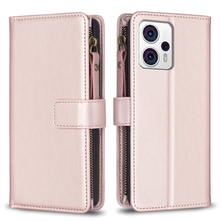 9 Card Slots Zipper Wallet Leather Flip Phone Case-Reluova