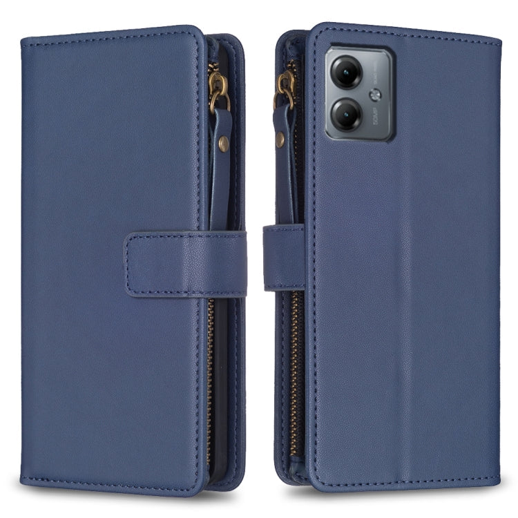 9 Card Slots Zipper Wallet Leather Flip Phone Case-Reluova