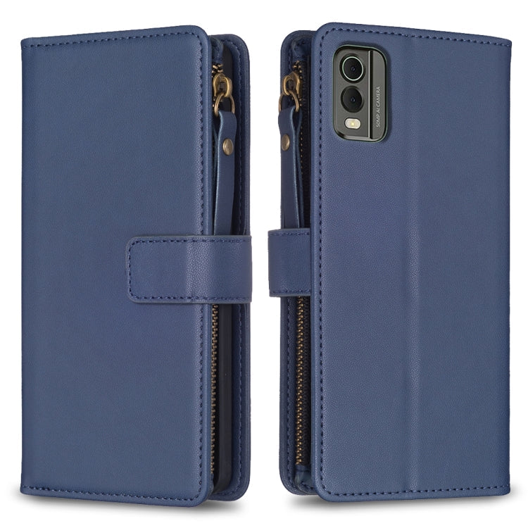 9 Card Slots Zipper Wallet Leather Flip Phone Case, Series 1-Reluova