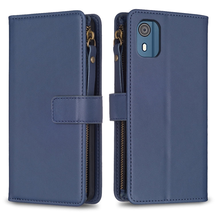 9 Card Slots Zipper Wallet Leather Flip Phone Case, Series 1-Reluova