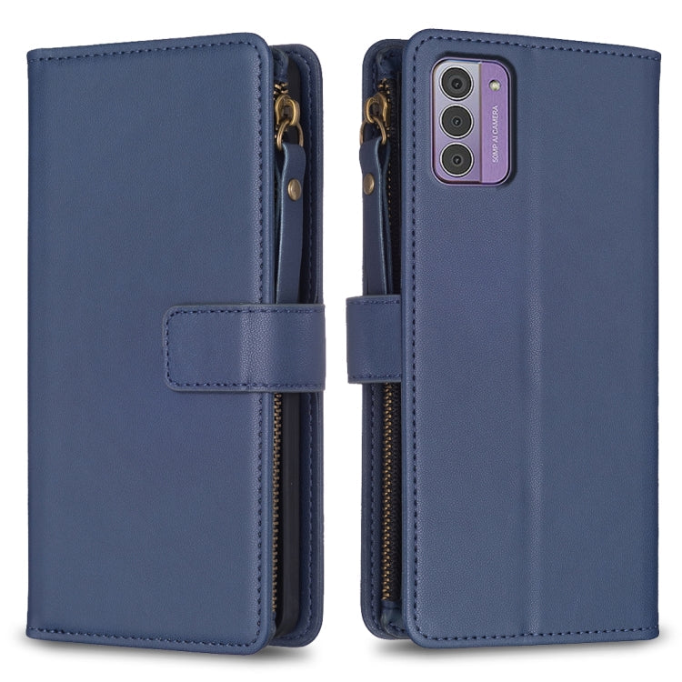 9 Card Slots Zipper Wallet Leather Flip Phone Case, Series 1-Reluova