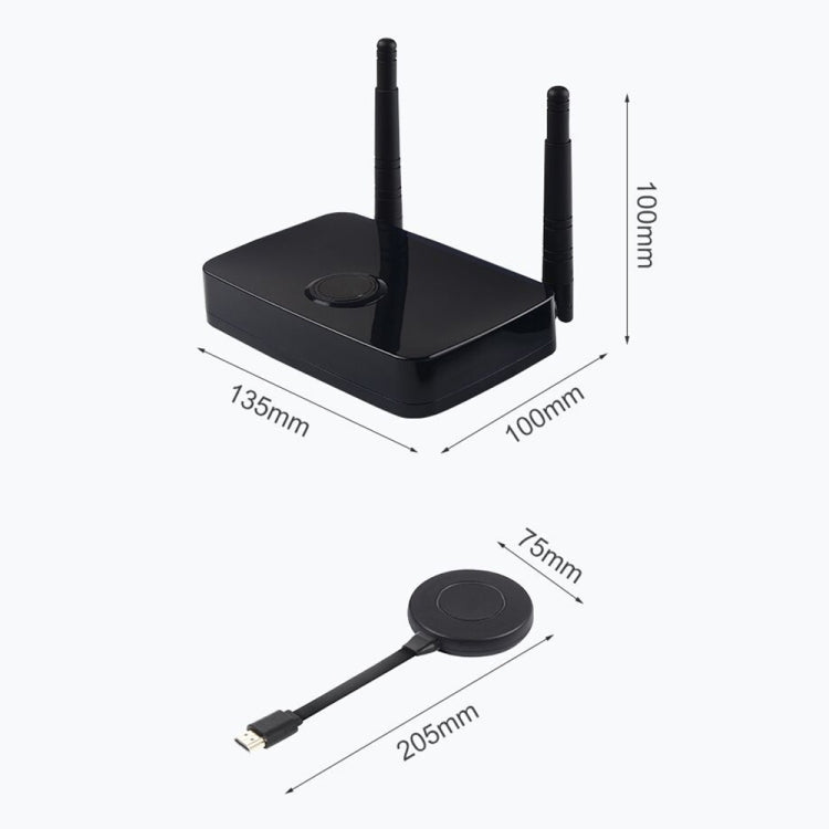 Measy UHD200 Wireless HDMI Transmitter and Receiver, Transmission Distance: 100m Reluova