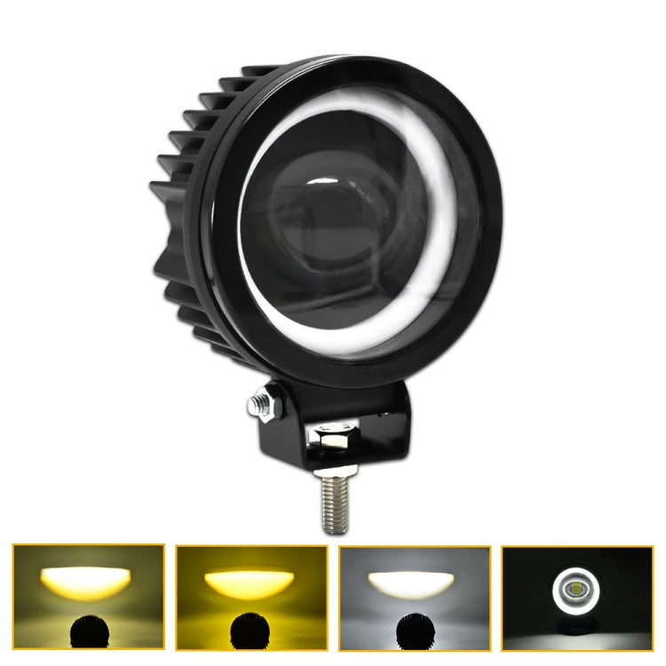 S15 Motorcycle Round Fisheye Lens Spotlight