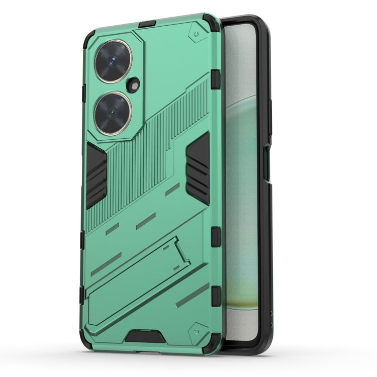 Punk Armor 2 in 1 PC + TPU Phone Case with Holder, Series 4