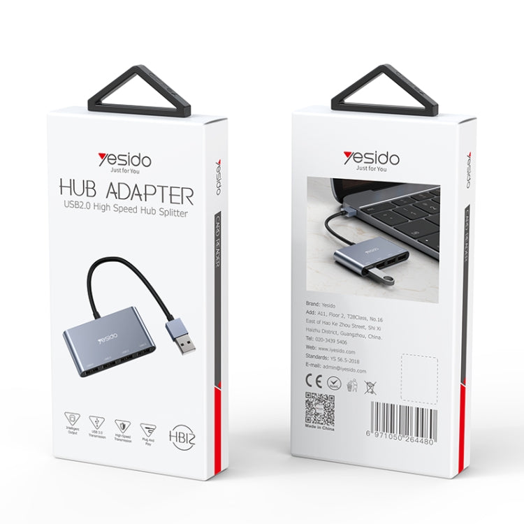 Yesido HB12 4 in 1 USB Multifunction Docking Station HUB Adapter