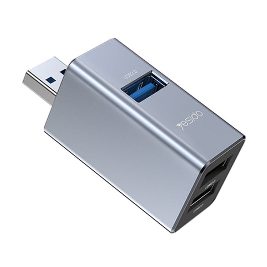 Yesido HB14 3 in 1 USB 3.0 Mini Splitter HUB Adapter