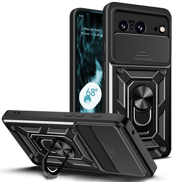 Sliding Camera Cover Design TPU Hybrid PC Phone Case My Store