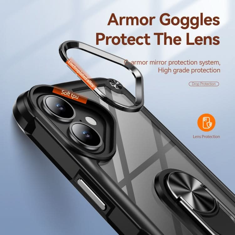 TPU + PC Lens Protection Phone Case with Ring Holder, Series 2