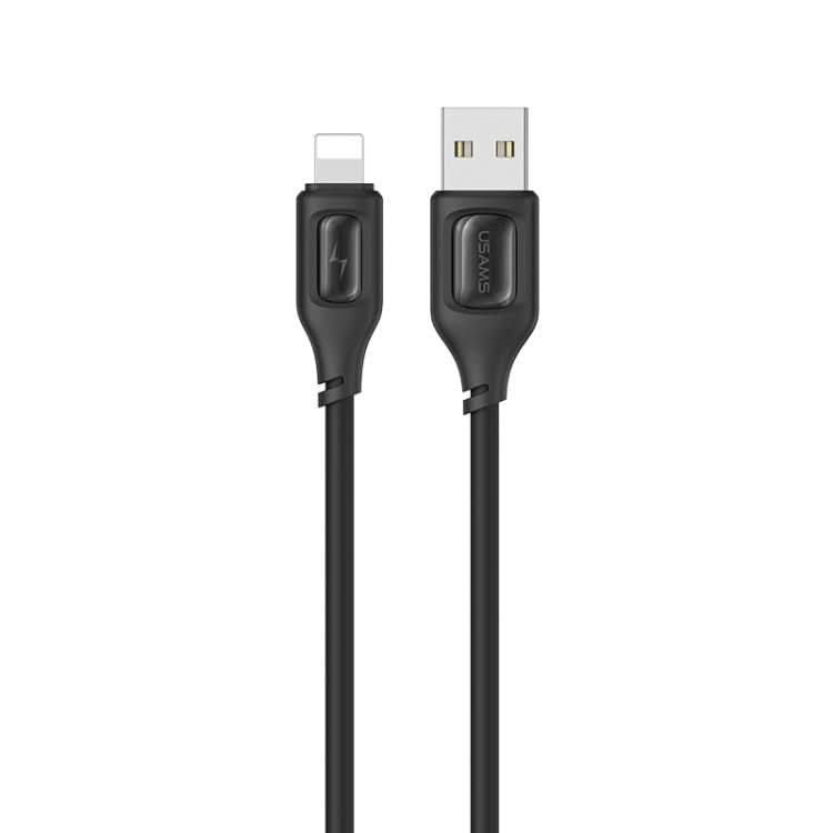 USAMS US-SJ618 2.4A USB to 8 Pin Silicone Data Cable, Length: 1m