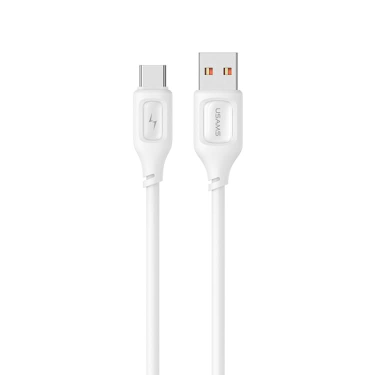 USAMS US-SJ619 3A USB to USB-C/Type-C Silicone Data Cable, Length: 1m My Store