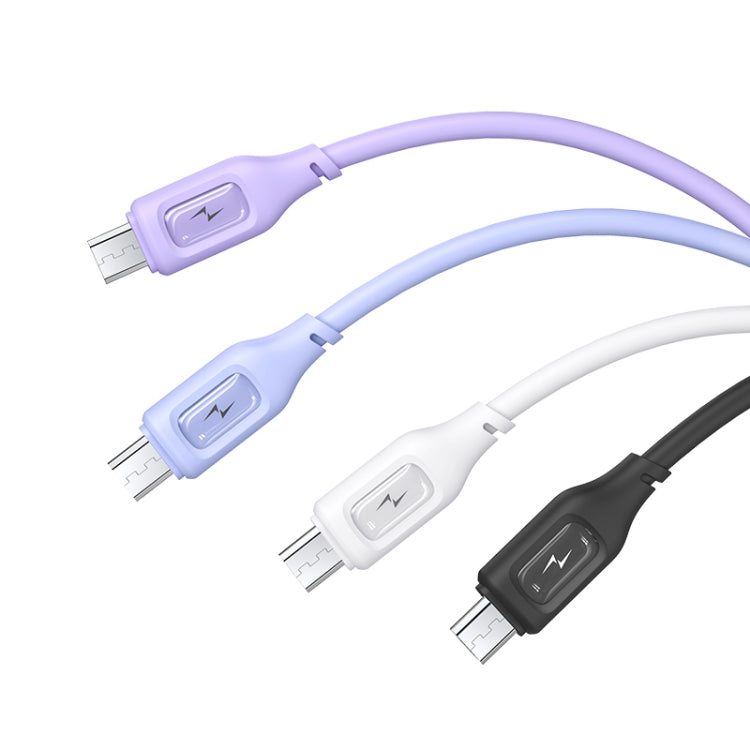 USAMS US-SJ620 2A USB to Micro USB Silicone Data Cable, Length: 1m My Store