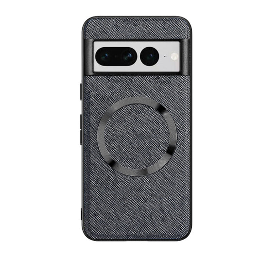 CD Magnetic Ring Magsafe Cross Texture Phone Case My Store