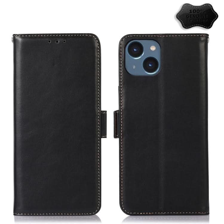 Crazy Horse Top Layer Cowhide Leather Phone Case, Series 1