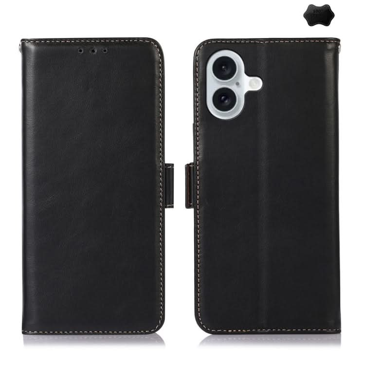 Crazy Horse Top Layer Cowhide Leather Phone Case, Series 1