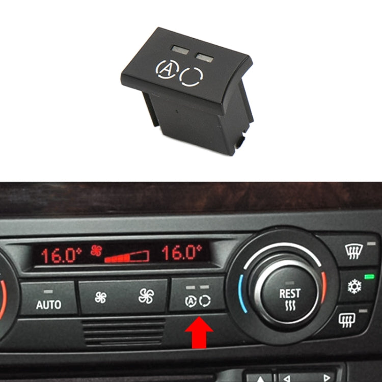 For BMW 1 Series / 3 Series / X1 / X3 Left Driving Car Air Conditioner Panel Switch Button